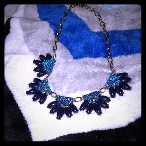 Blue necklace
